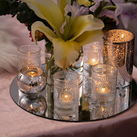 DEVI wedding table decor candle holders ideal for centerpieces and gifts.