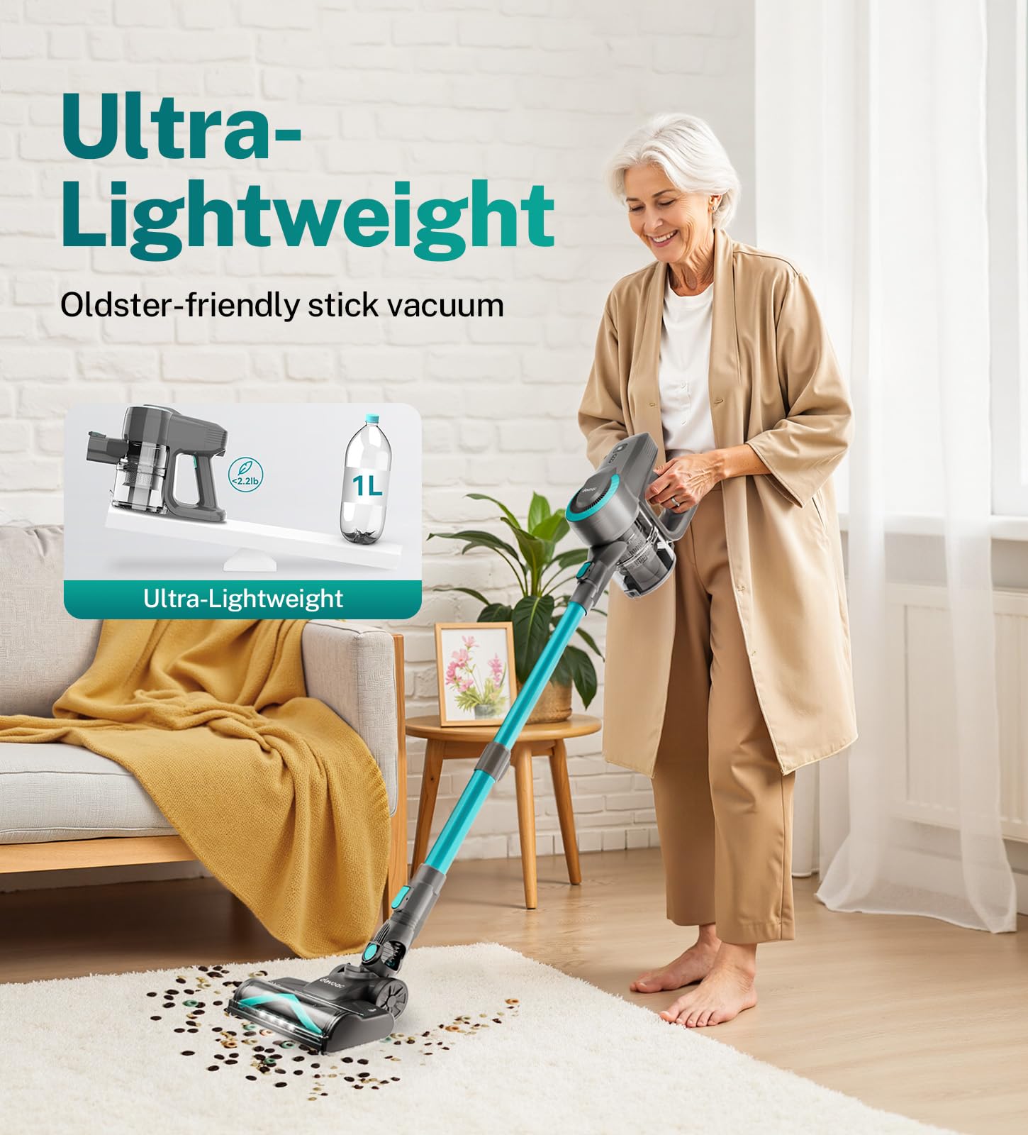 DEVOAC high-efficiency filtration traps fine dust and allergens