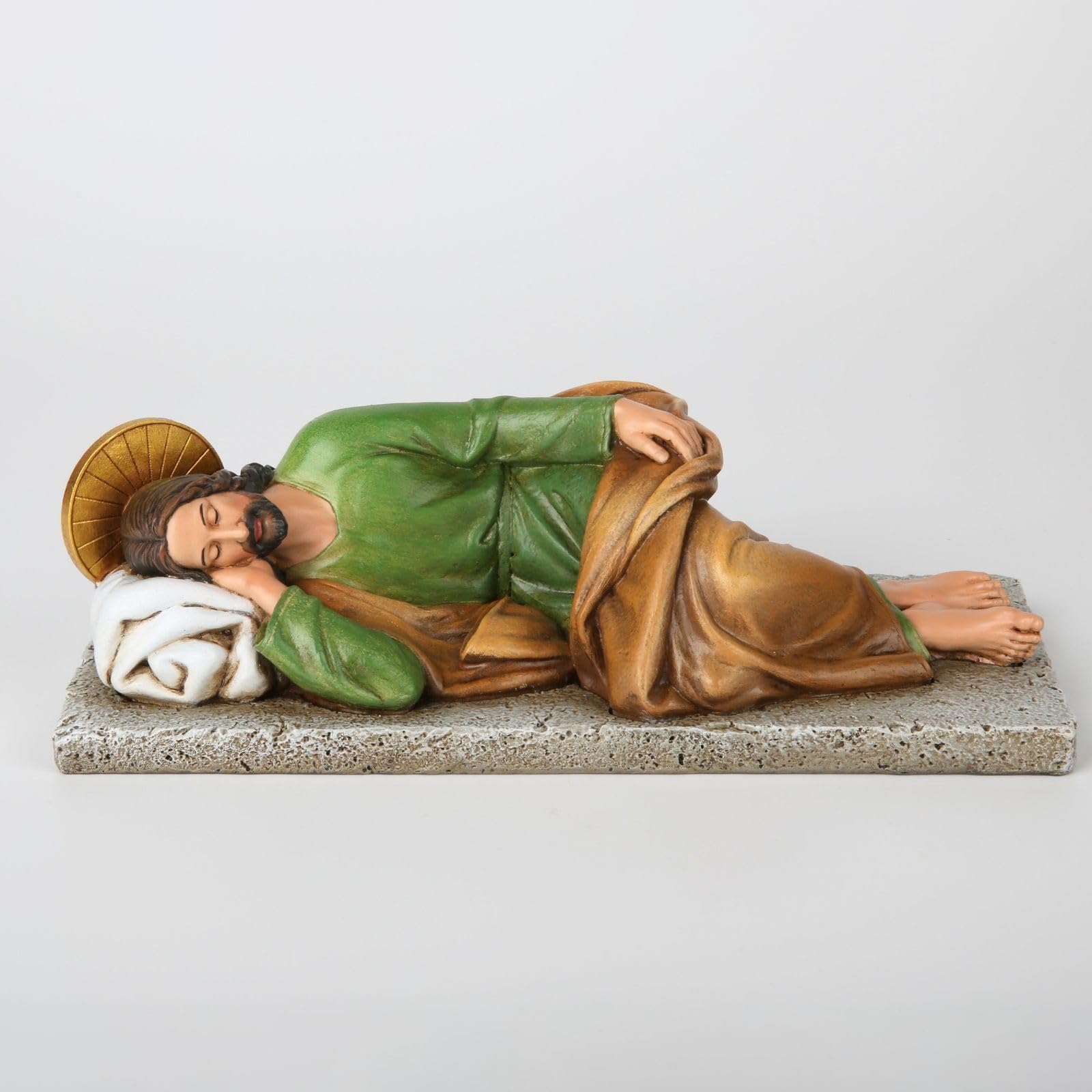 DevotedWalls Saint Joseph statue nine-inch height for desks and shelves.