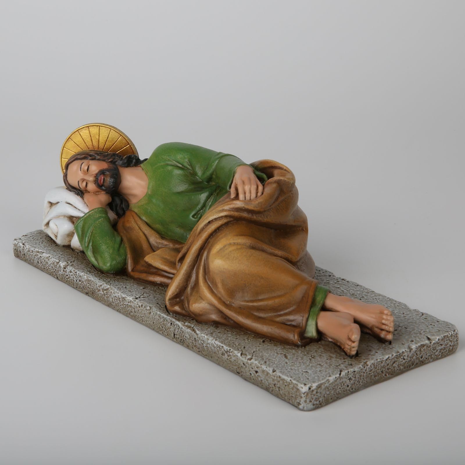 DevotedWalls Renaissance St. Joseph figure adds gentle inspiration to rooms.