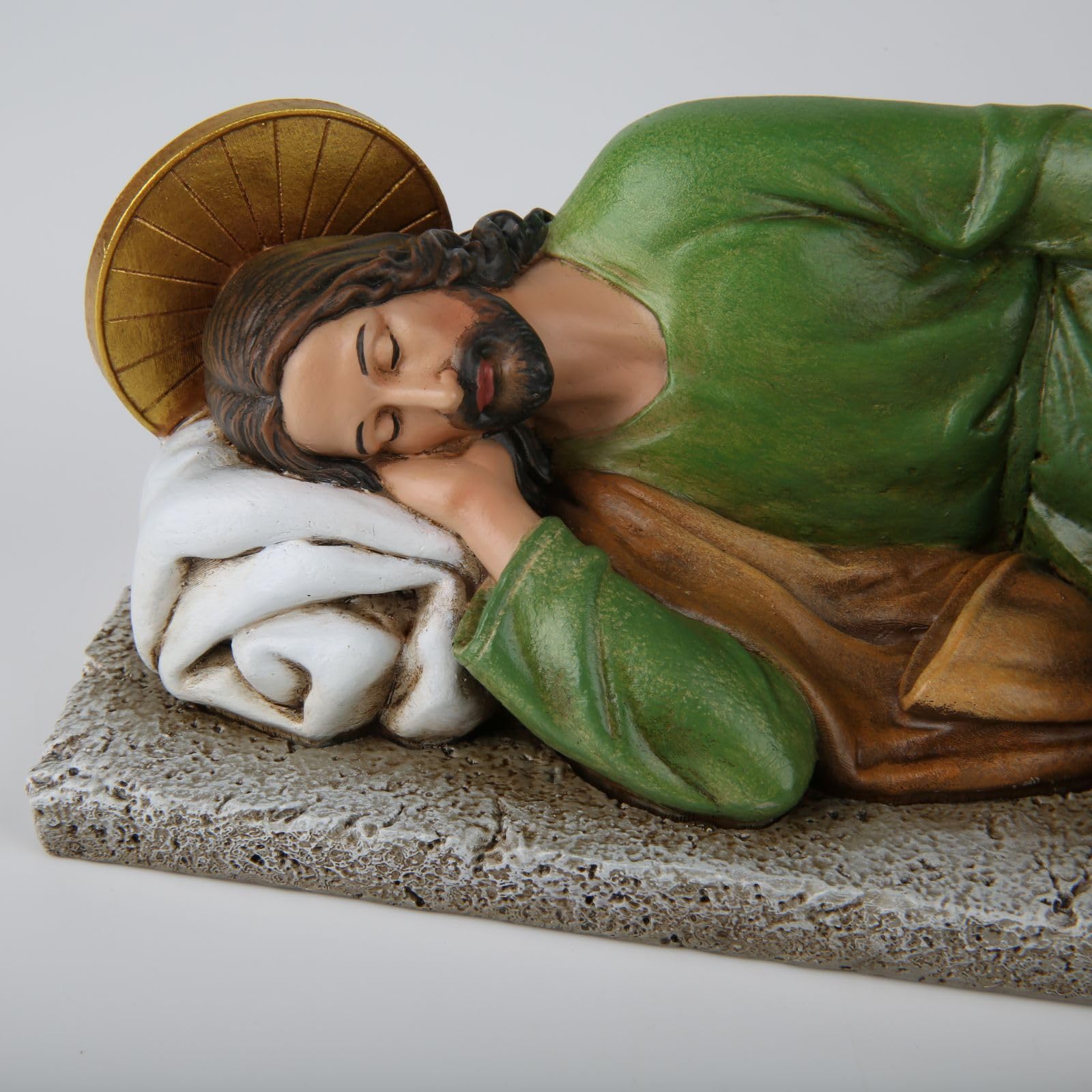 DevotedWalls St. Joseph sleeping statue complements church or home prayer spaces.