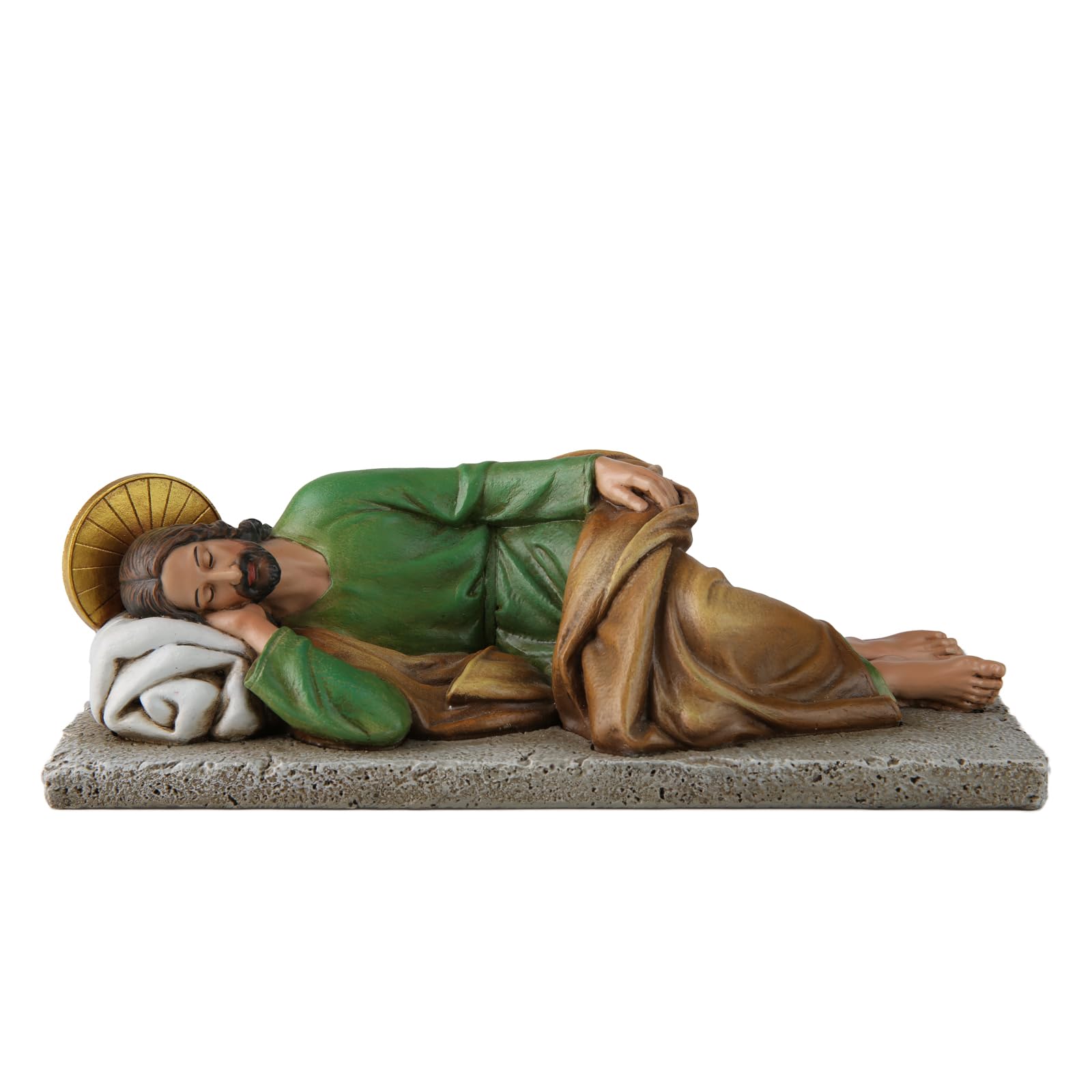 DevotedWalls Sleeping St. Joseph statue full color for home altar display.