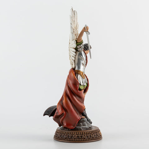 DevotedWalls name plate adds personalized reverence to the statue.