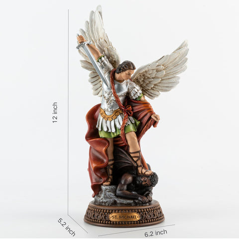 DevotedWalls Archangel wings detail enhances spiritual decor.