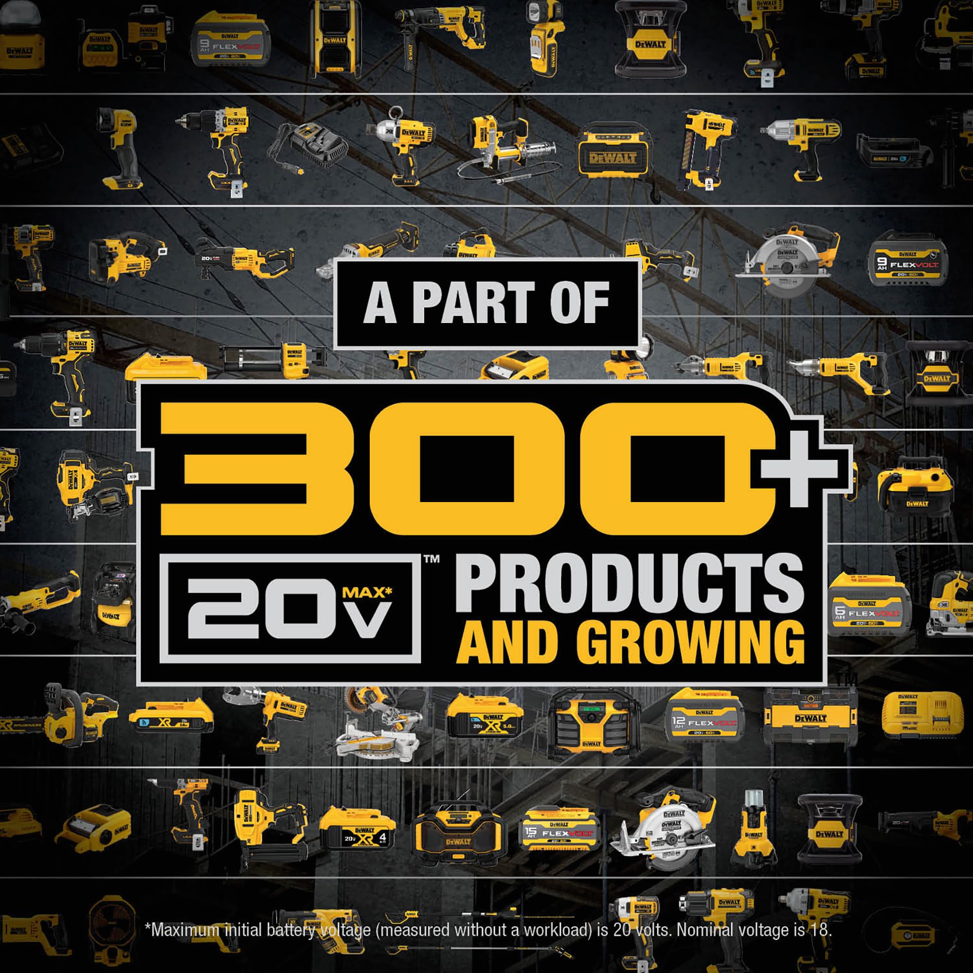 DEWALT DCE512B delivers up to 650 CFM of air flow on site