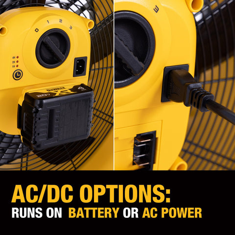 DEWALT DXF1850B 6 ft cord offers flexible power access.