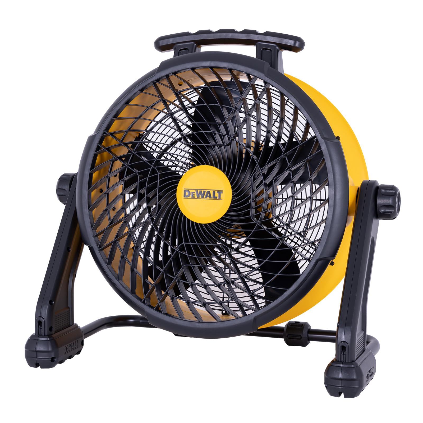 DEWALT DXF1850B front view showing robust workshop cooling.