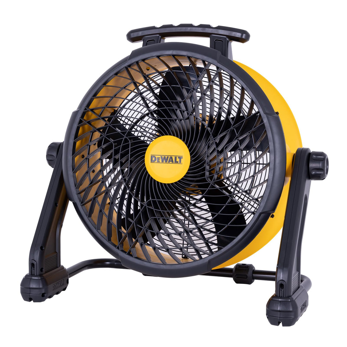 DEWALT DXF1850B front view showing robust workshop cooling.