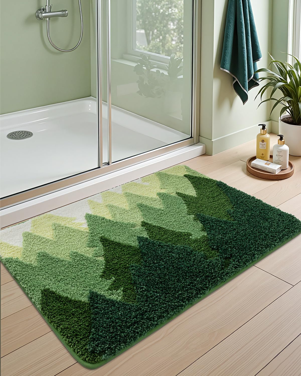 DEXI absorbent microfiber soaks up water and helps keep floors clean.