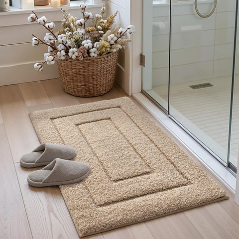 DEXI soft plush pile provides warm, comfortable feet.