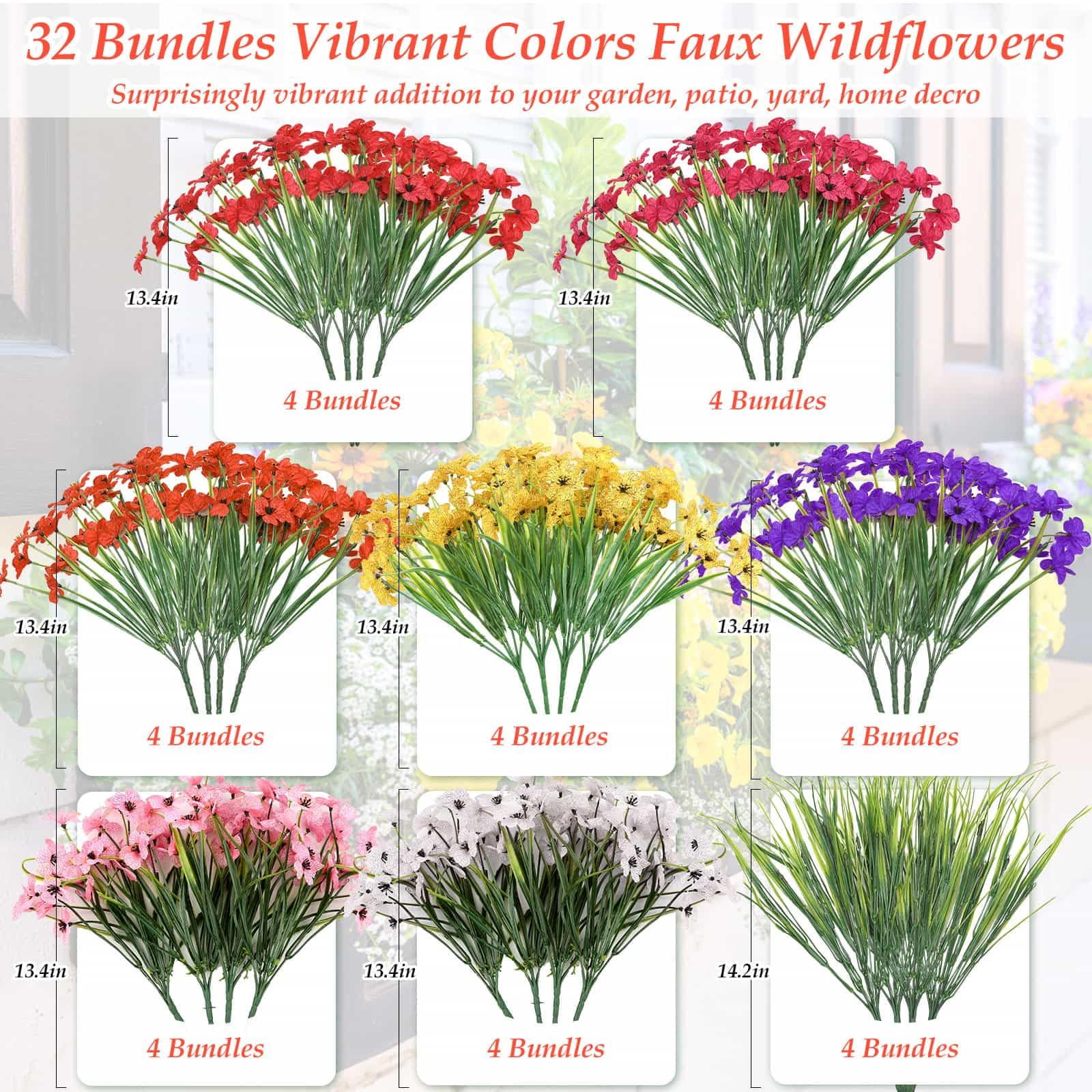 Dexpinzo window box display featuring outdoor florals for curb appeal.