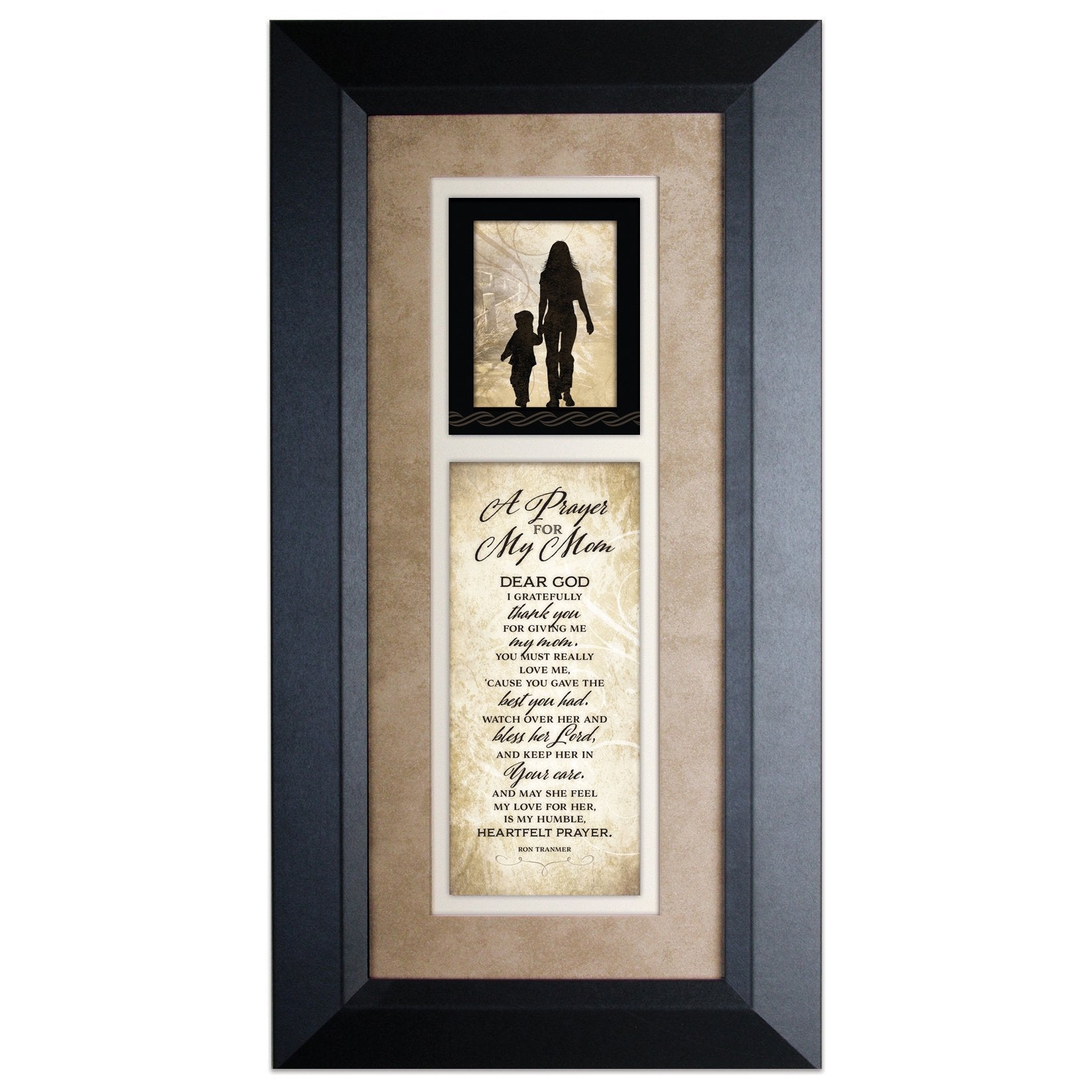 Dexsa A Prayer for My Mom wall plaque, 8x16, ideal for living room display.