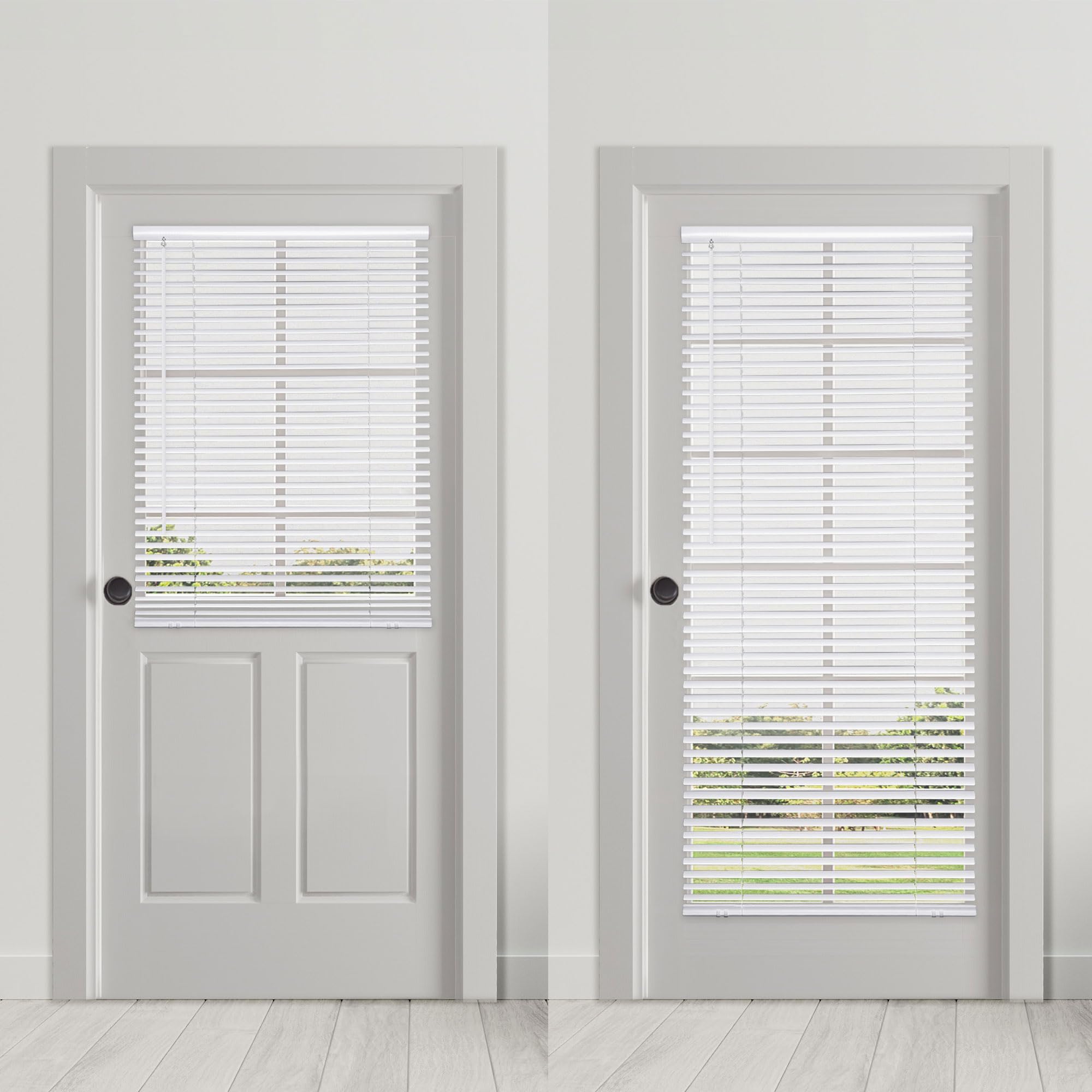 DEZ FURNISHINGS magnet-bracket blinds attachment enables quick drill-free mounting.