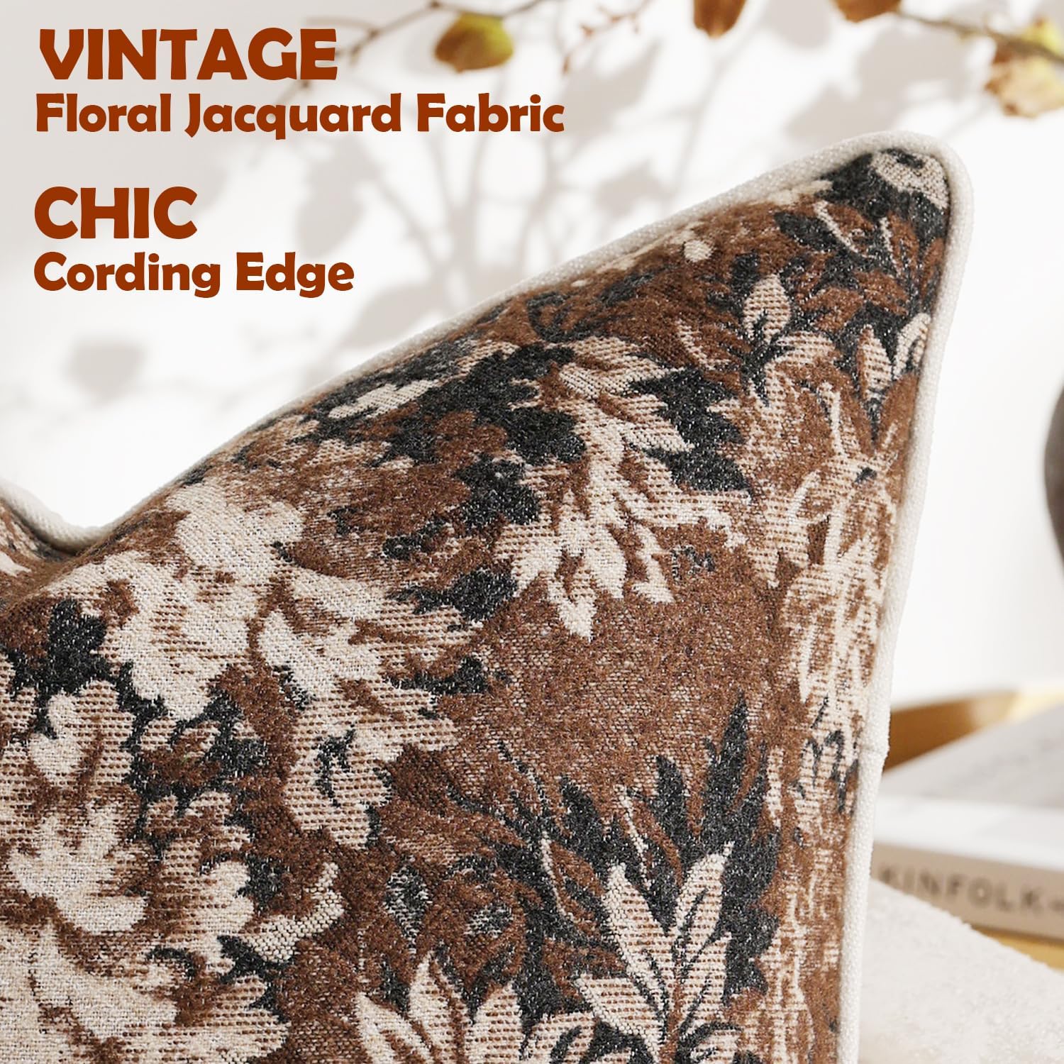 DEZENE soft chenille fabric closeup highlighting durable fabric and velvety feel