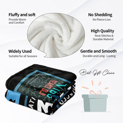 Dfaqehk colorful, durable blanket adds a cheerful room accent and comfort.