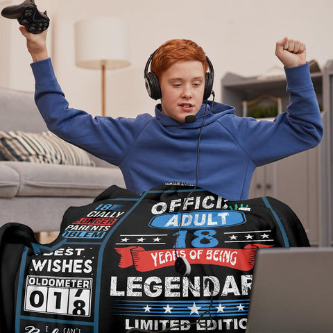 Dfaqehk game console elements blanket ideal for game lovers and cozy downtime.