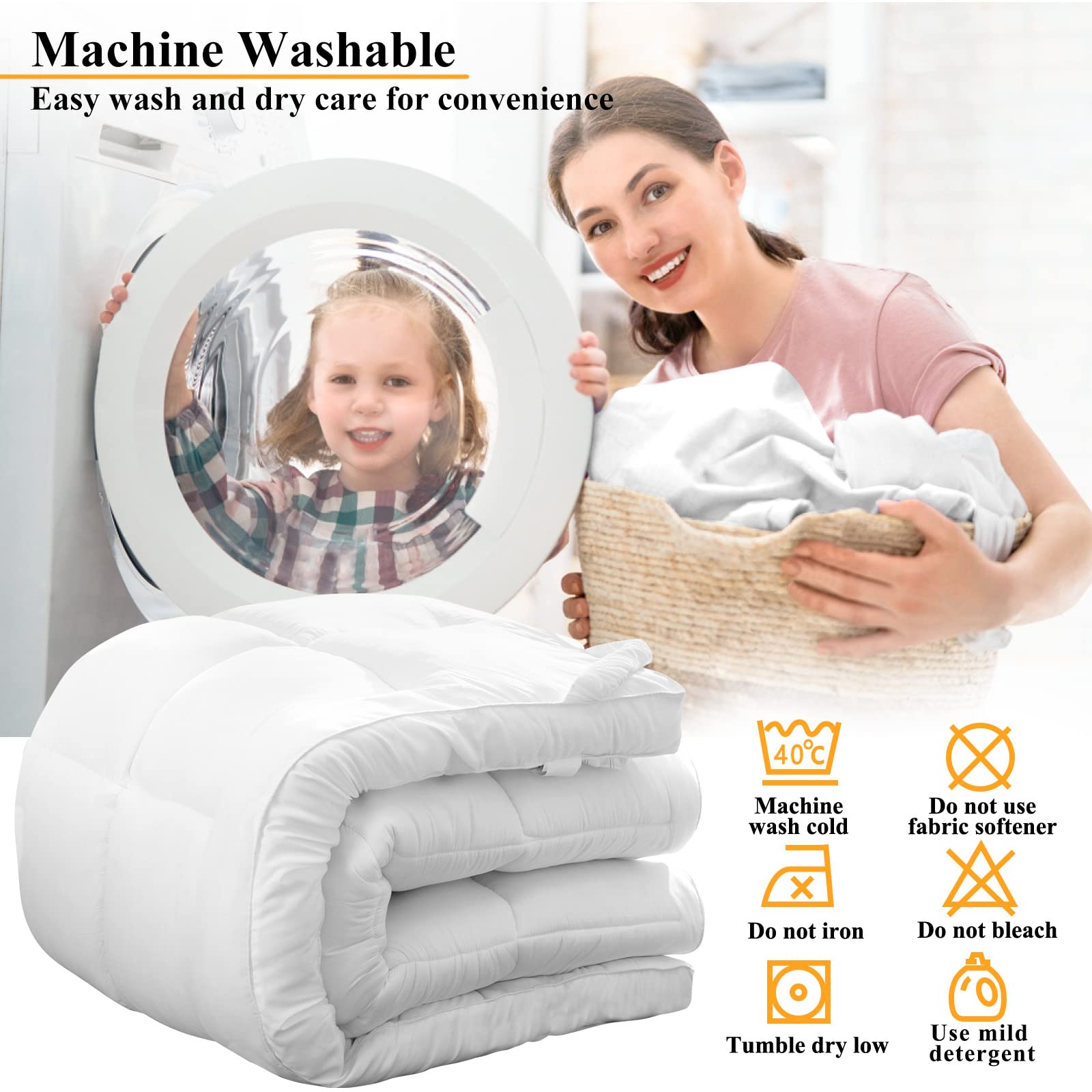 DG Extrathick Fitted Topper pillow-top design adds soft cushion for comfort