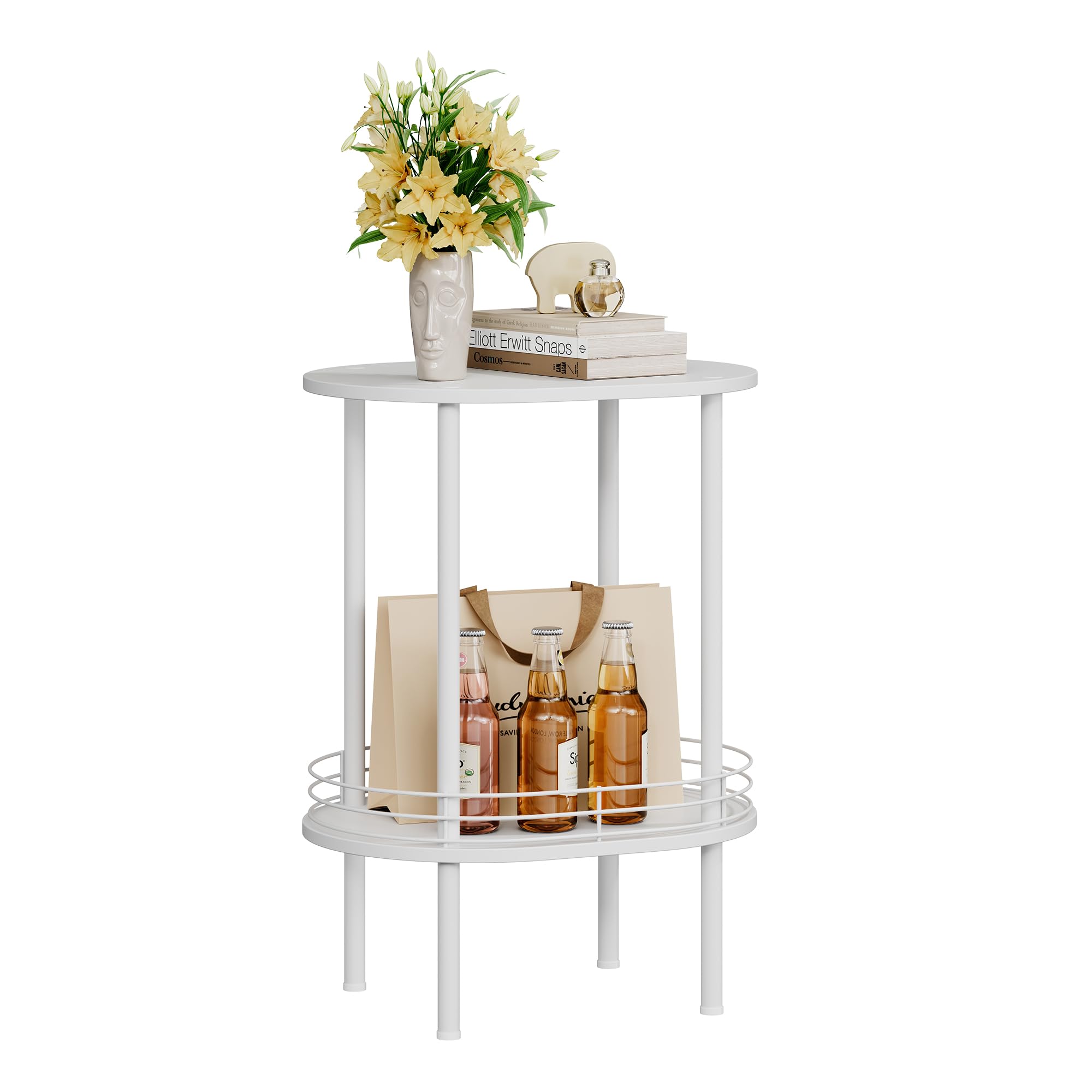 DGSANDGO nightstand use beside bed for essentials