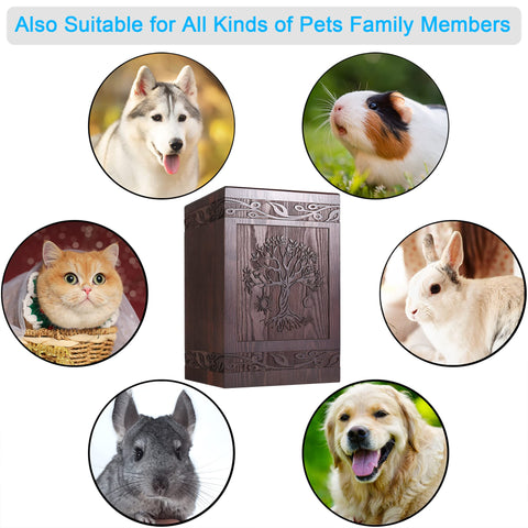 DGDCDV Pet urn dog-cat stores remains with dignity and style.
