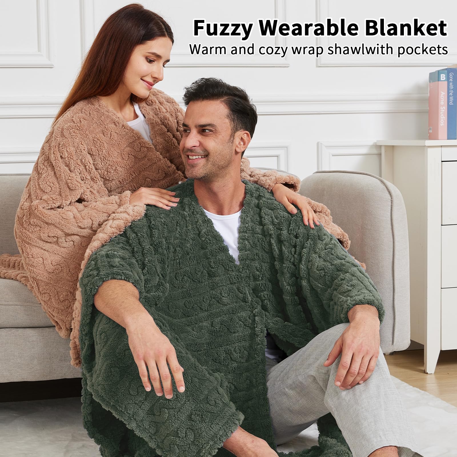 Dgsfmi 58x64 inch wrap is ideal as a thoughtful gift.