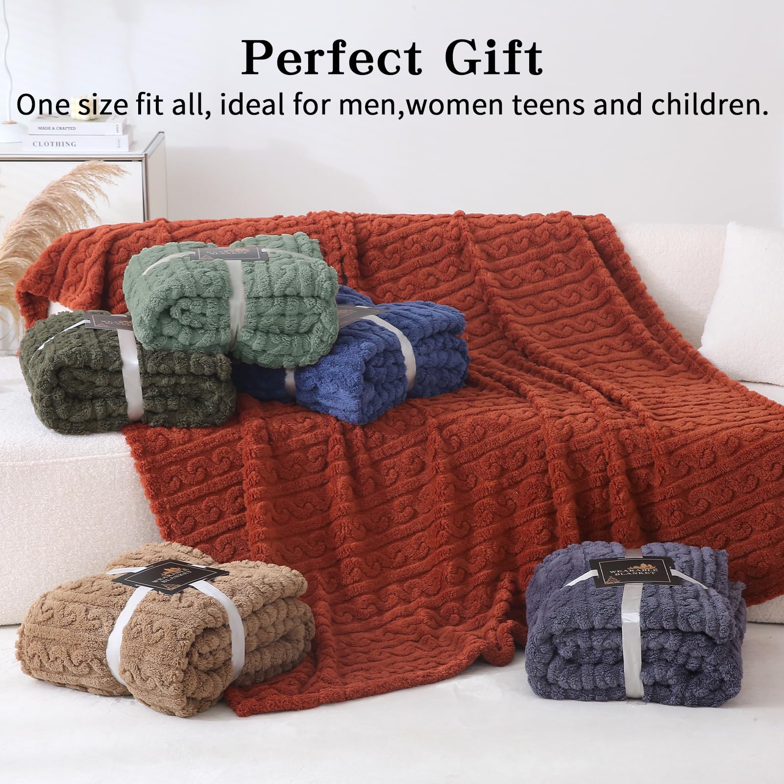 Dgsfmi easy care blanket shown for machine washing