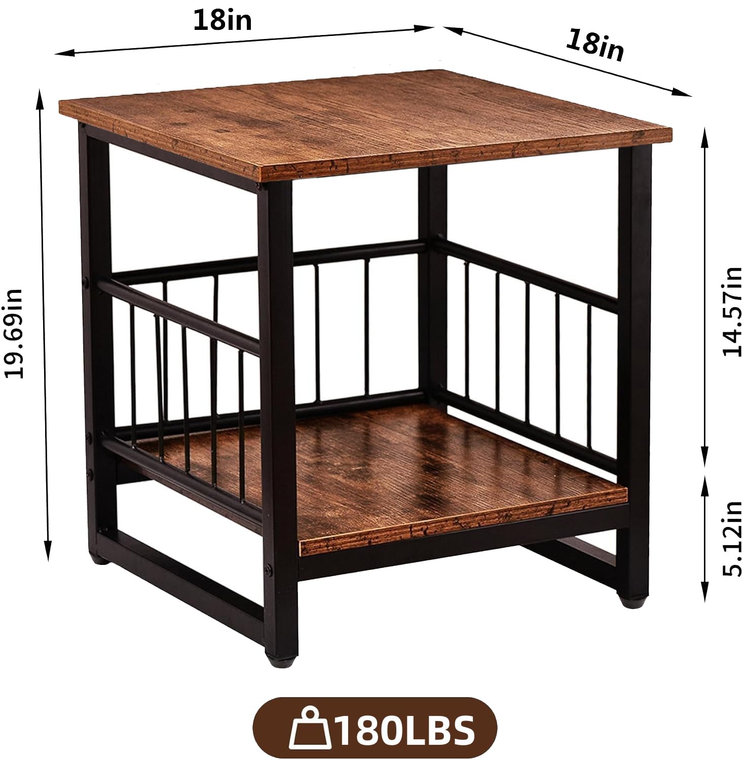 DHMAKER mini fridge stand with adjustable feet, top view, versatile compact cooling base.