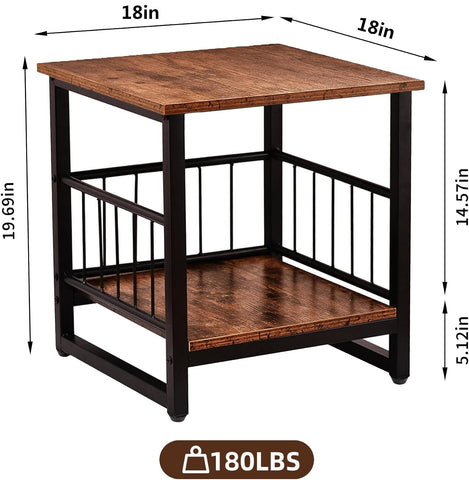 DHMAKER mini fridge stand with adjustable feet, top view, versatile compact cooling base.