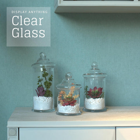 Diamond Star gift-ready apothecary jar set enhances gifting and home decor.