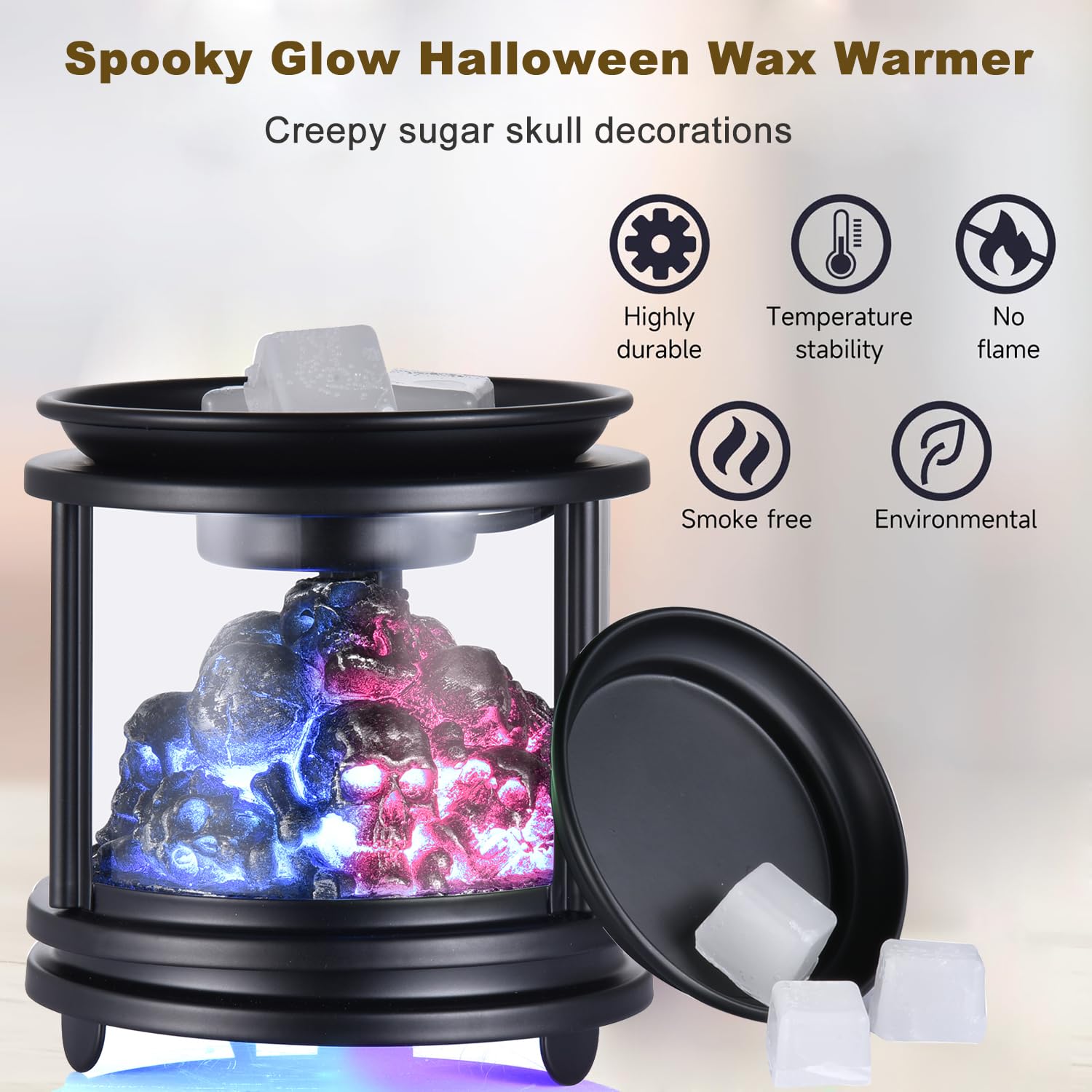 Dicimi drink warmer feature for warm beverages with ambience.