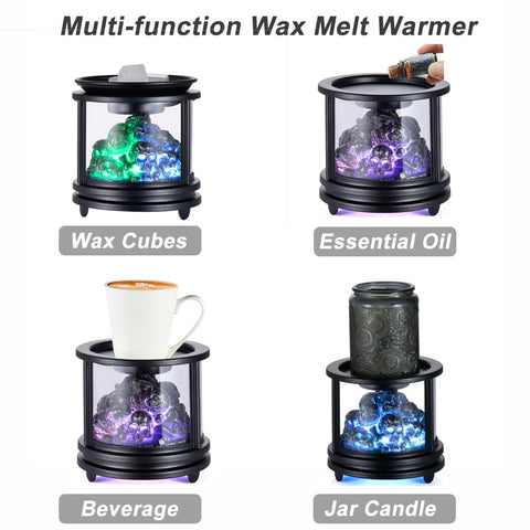 Dicimi wax melt warmer heating plate for fragrance and warmth.
