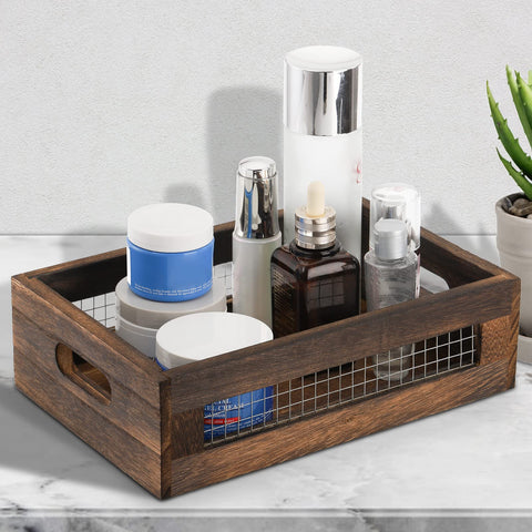Dicunoy nesting and stackable baskets save space when stored.