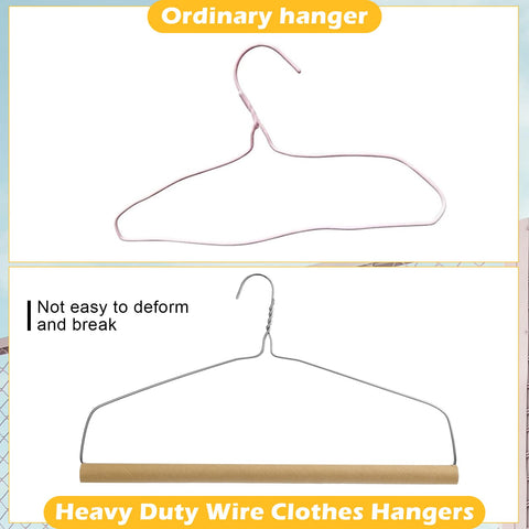 Heavy-duty Didaey hangers in use with curtains and blankets.