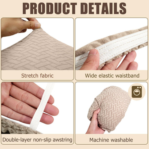 Difedo full elastic edges prevent shifting during use