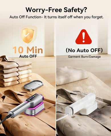 DIGIX auto-off after 10 minutes enhances safety during use.
