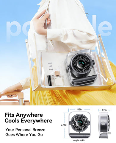 DIGIX 90-degree rotation directs airflow up or down