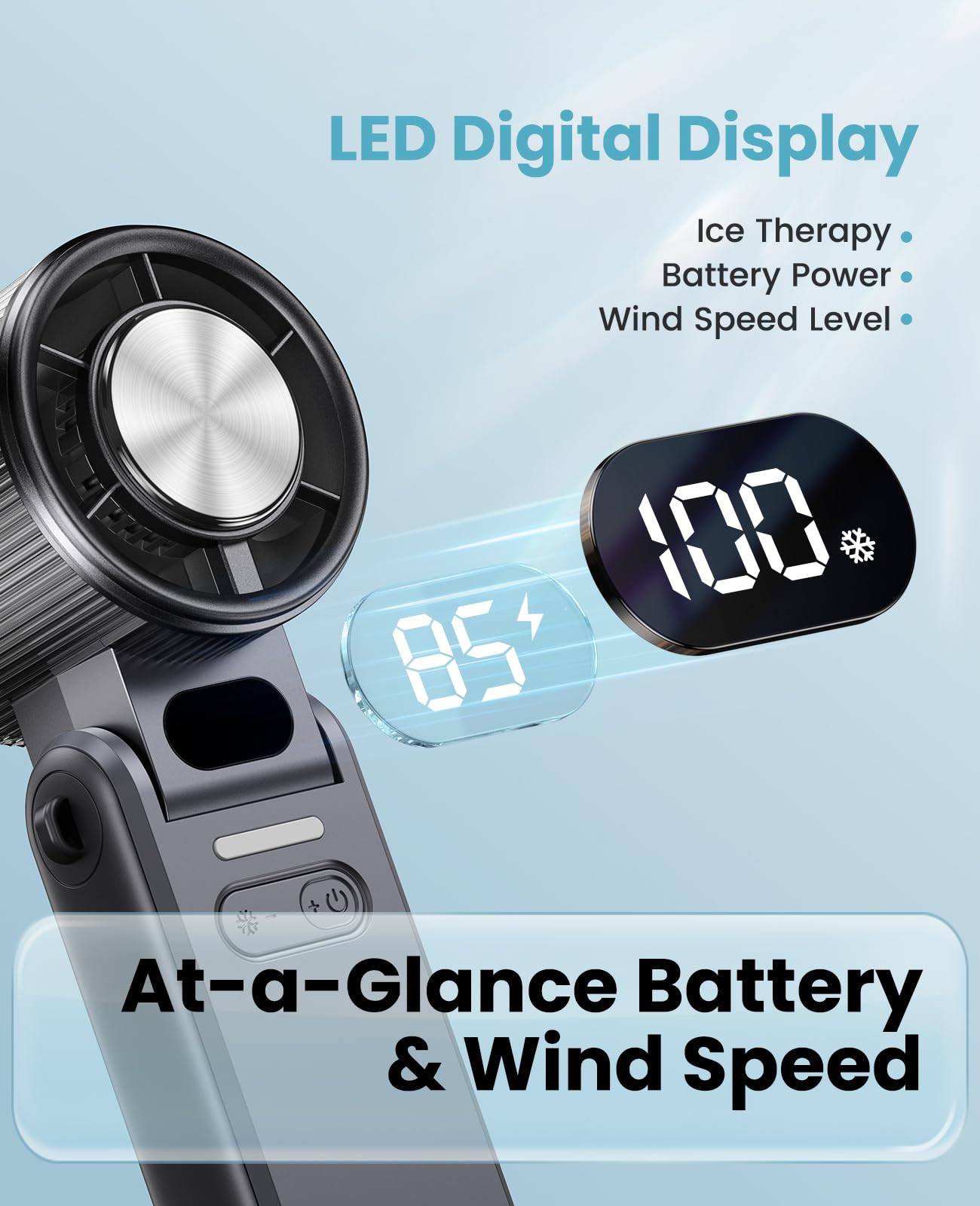 DIGIX compact foldable design is travel-friendly.
