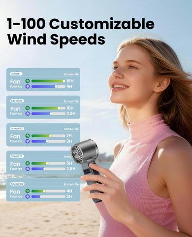 DIGIX weighs just 208g for pocket-friendly cooling.