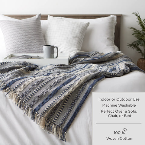 DII Throw blanket for camping keeps you warm at night.