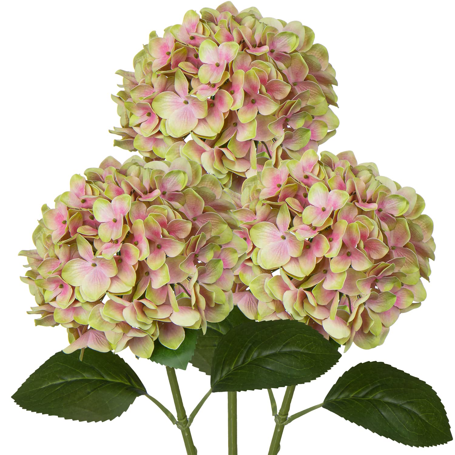DILATATA Real Touch hydrangea bloom on a 26-inch stem for elegant decor.