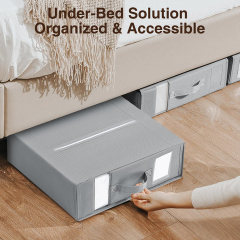 DIMJ organizer heavy-duty nylon handles support full sheet sets.