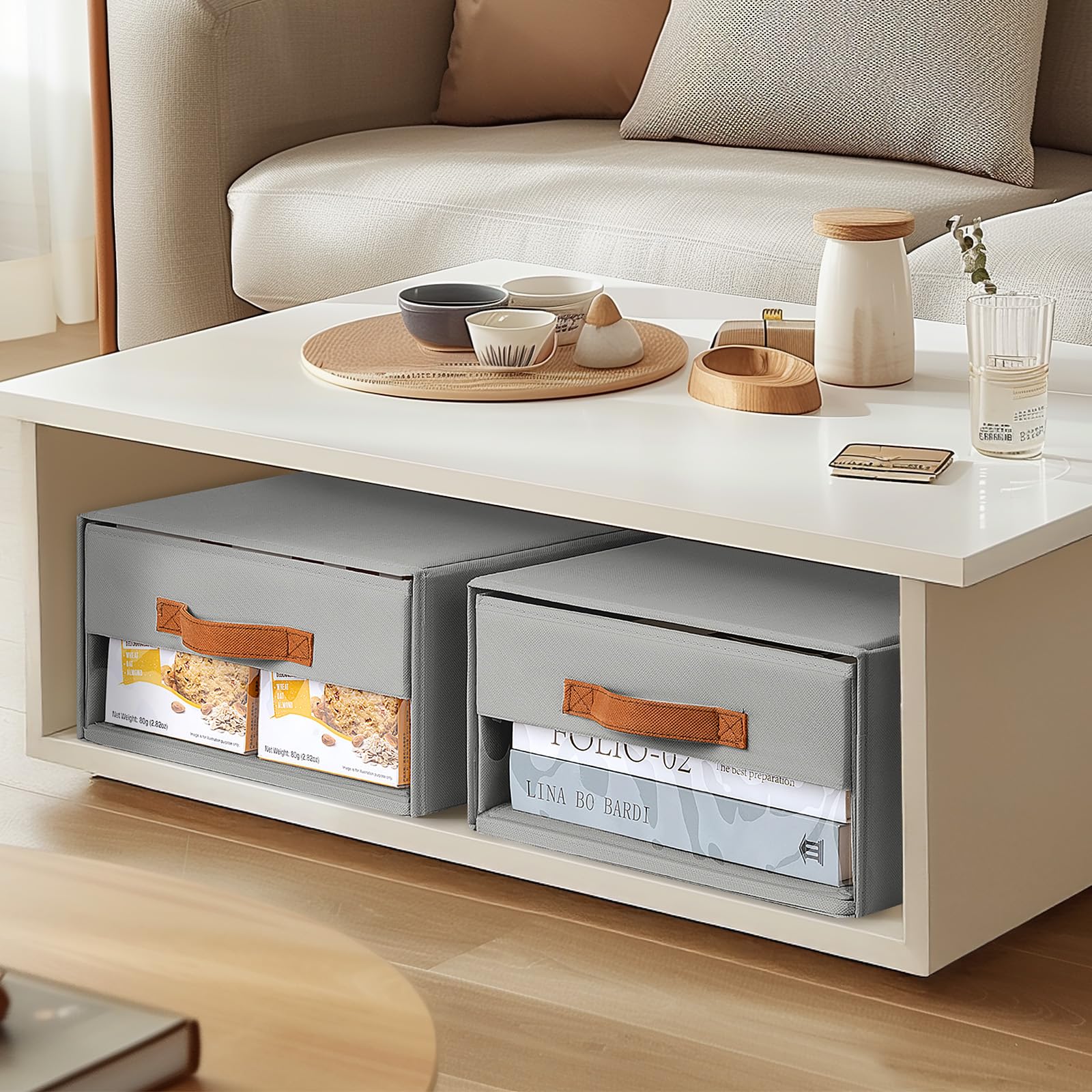DIMJ closet bin drawer under-bed organization for compact spaces