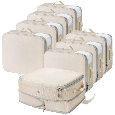 DIMJ clothes storage bag with clear window for quick item identification.