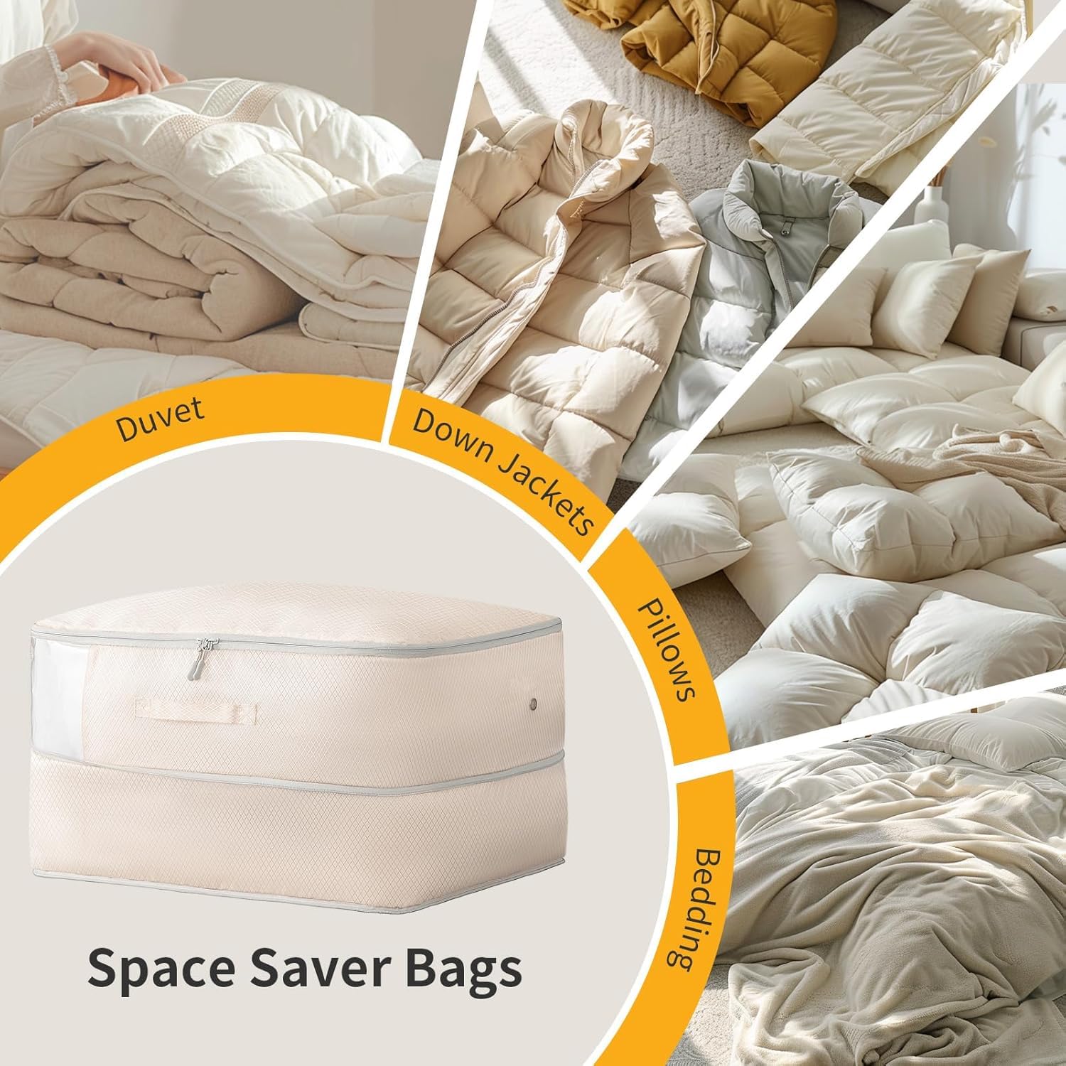 DIMJ bag shows zipper window to view contents without unsealing.