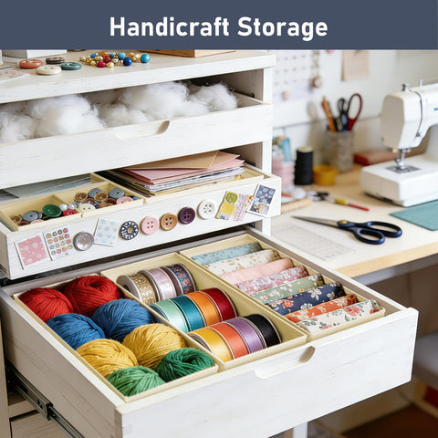 DIMJ collapsible storage saves space and reduces clutter.