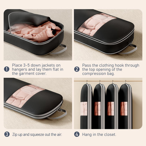 DIMJ side openings provide fast access to garments.