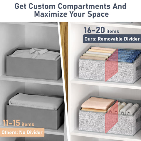 DIMJ bin with strengthened handles for effortless transport between rooms.