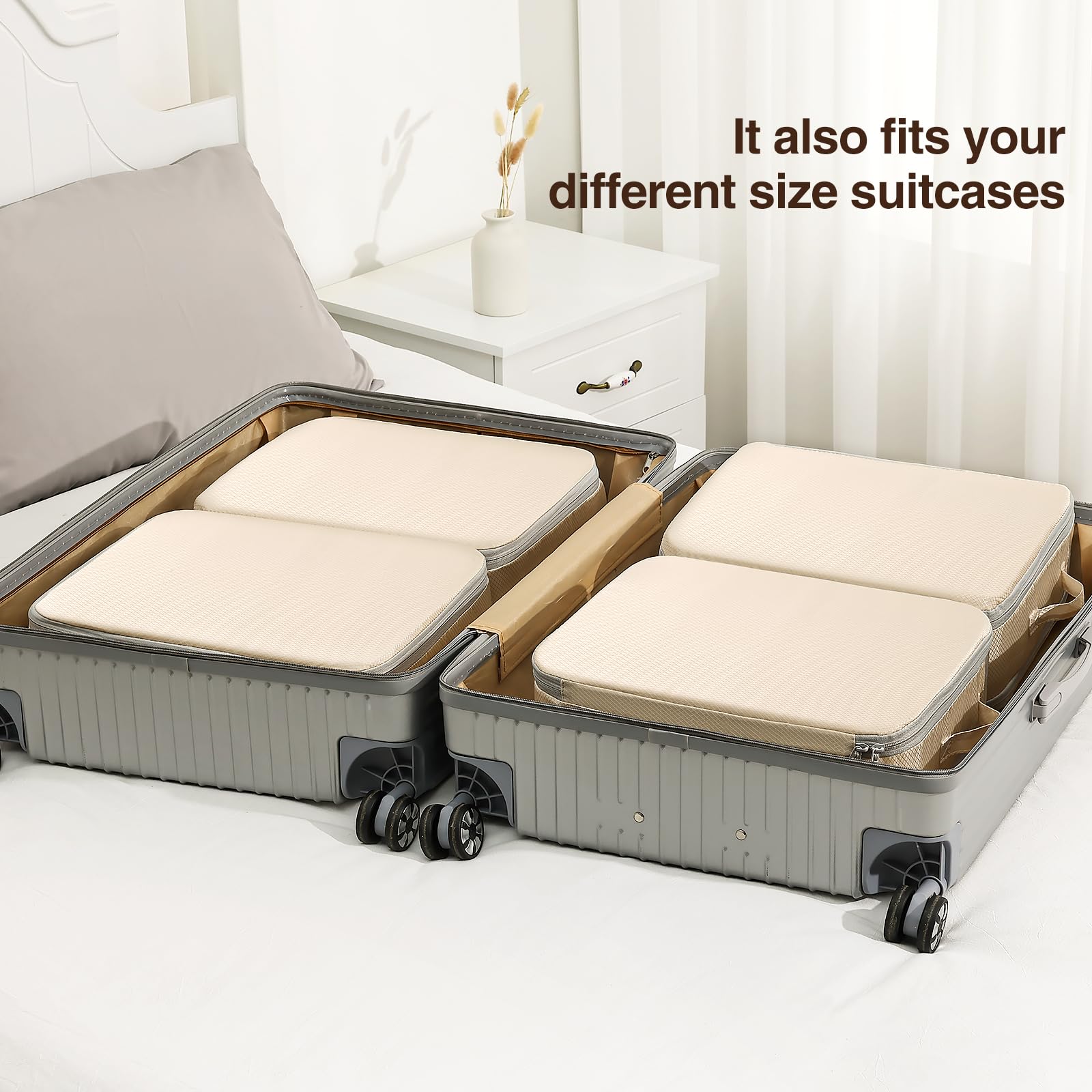 DIMJ space saver bags ideal for travel and home storage.