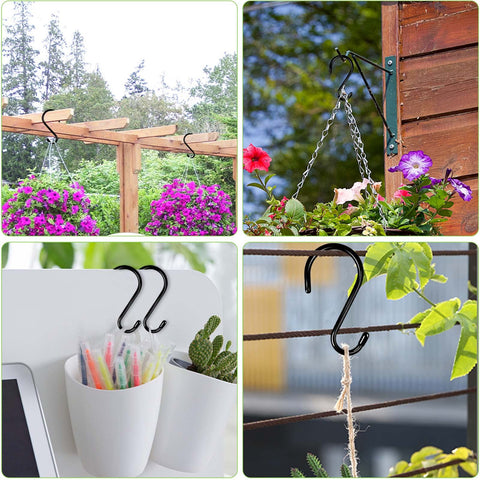 DINGEE vinyl-coated S hook great for pots, pans, and utensils.