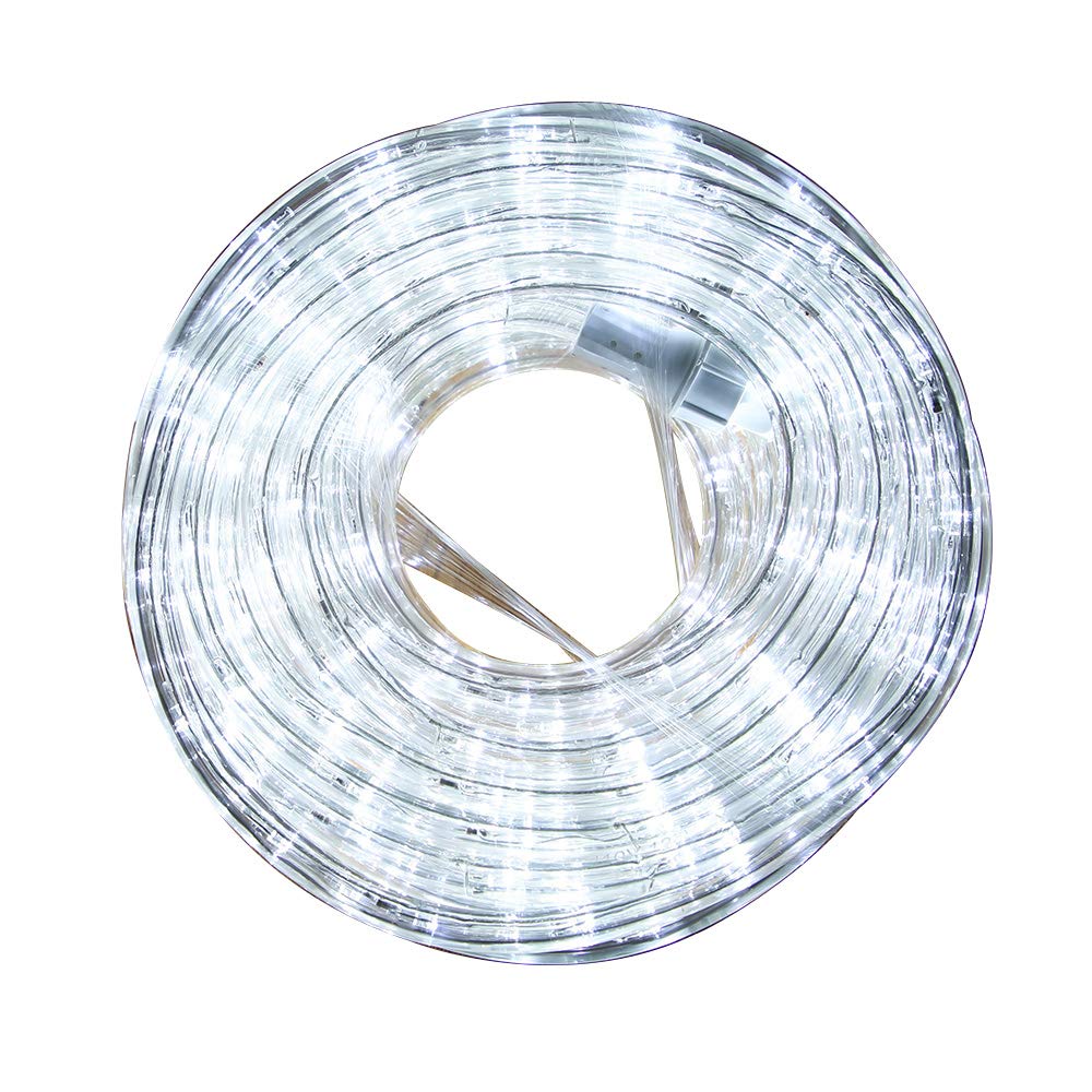 DINGFU 33ft LED rope light easy to install with included hardware