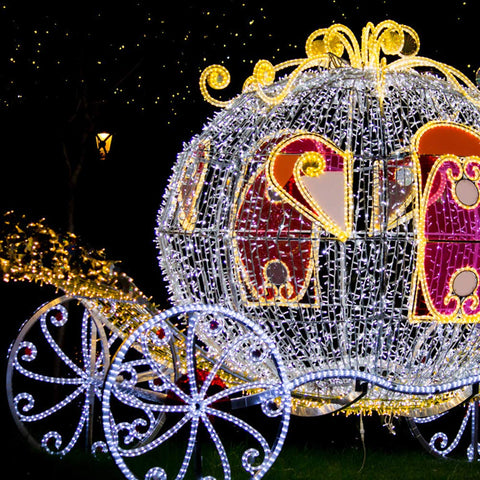 DINGFU 33ft LED rope light for parties and weddings with soft white glow